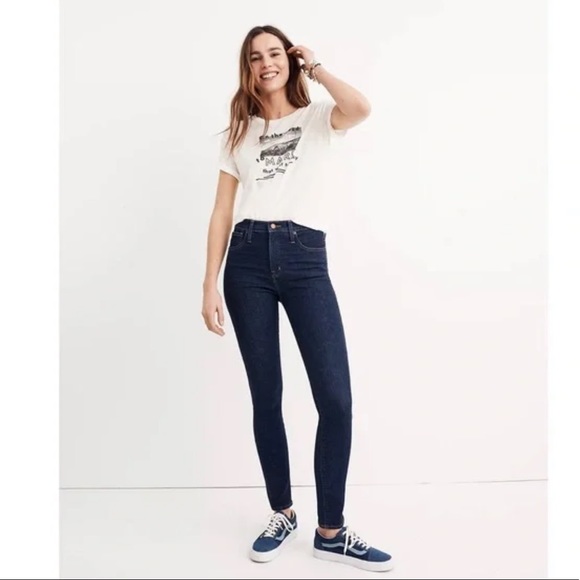 Madewell Denim - Madewell Jeans 10” High-Rise Skinny in Lucille Wash Size 26